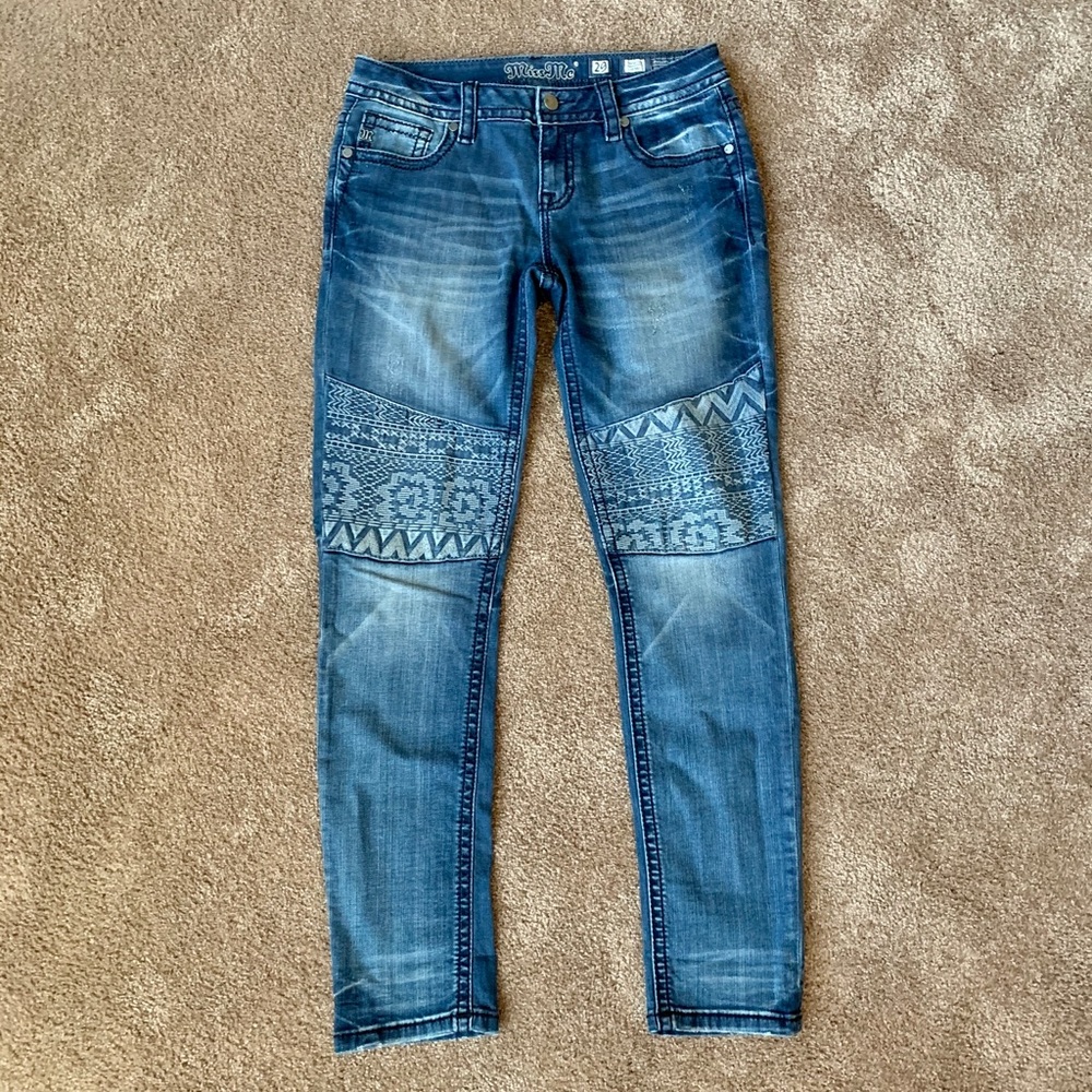 Miss Me Patchwork Skinny Jean